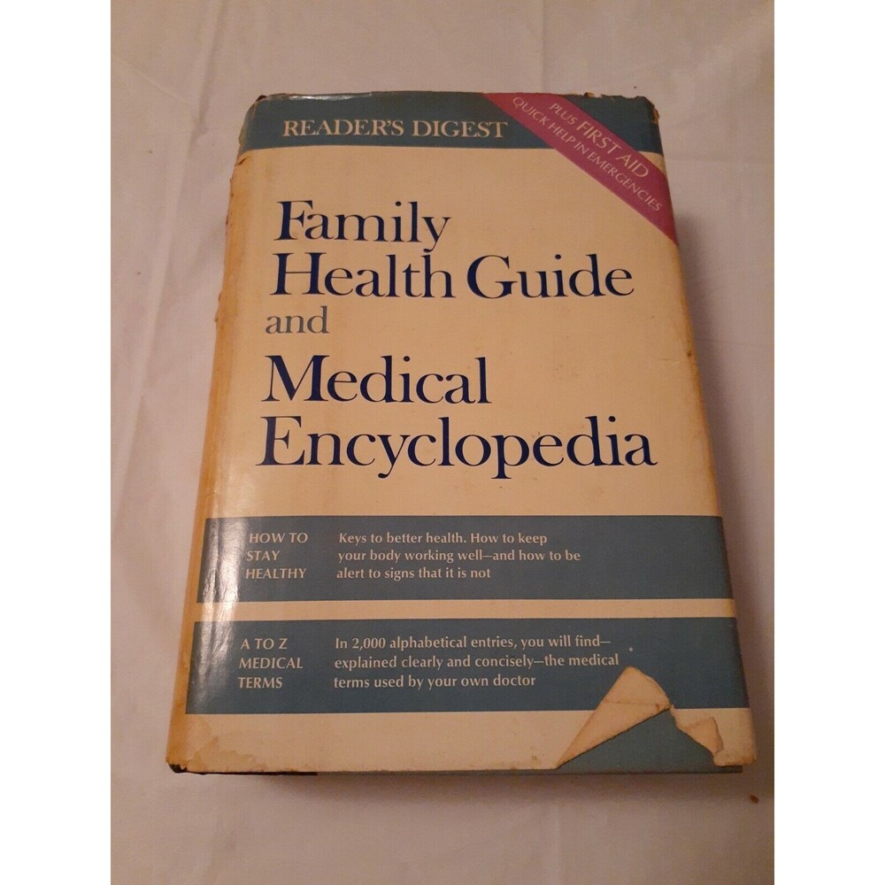 1970 Family Health Guide Medical Encyclopedia Readers Digest Edition HB *MUSTY*